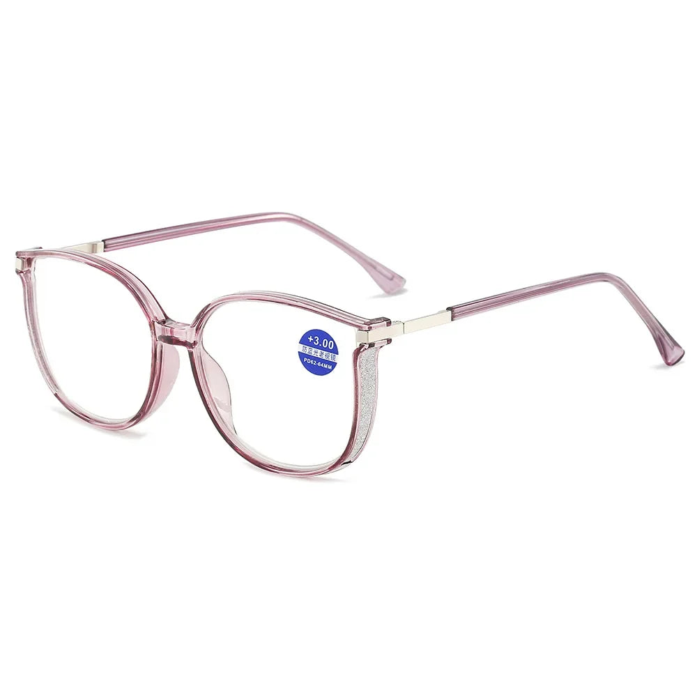 Women’s Glitter Large Reading Glasses | Magnifying +1.0 to +3.0