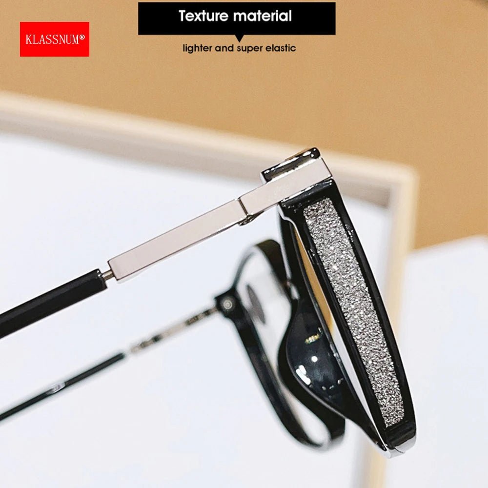 Women’s Glitter Large Reading Glasses | Magnifying +1.0 to +3.0