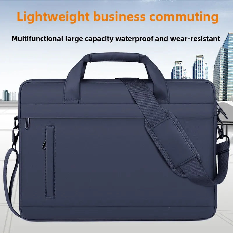 15.6 Inch Shockproof Laptop Sleeve & Crossbody Bag for MacBook, HP, Dell, Acer