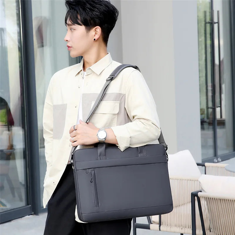 15.6 Inch Shockproof Laptop Sleeve & Crossbody Bag for MacBook, HP, Dell, Acer