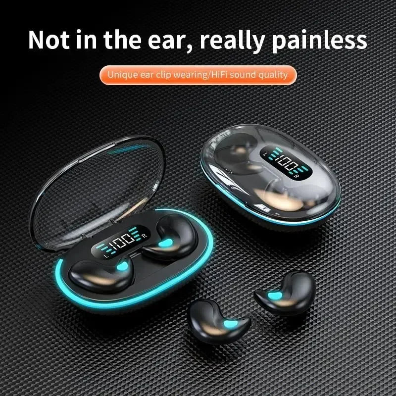 X55 Invisible Sleep Earbuds – Wireless Noise-Reduction Bluetooth Earphones