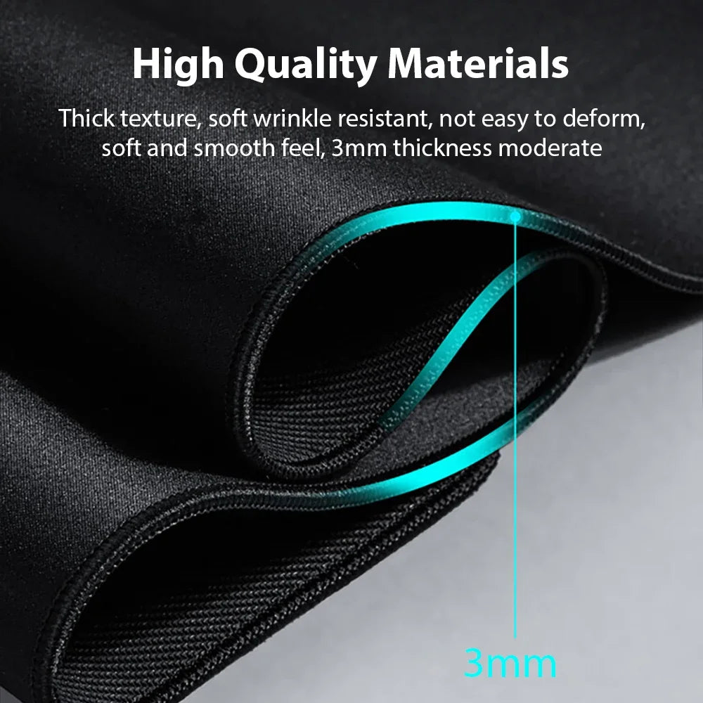 Large Anti-Slip Rubber Mouse Pad XXL Gaming Desk Mat for Computer & Office
